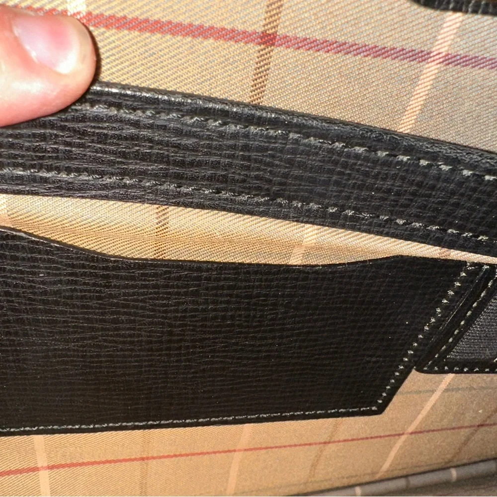 Burberry’s Briefcase Business Bag – Includes Lock/Key & COA Burberry - Authentic - Picture 6 of 14
